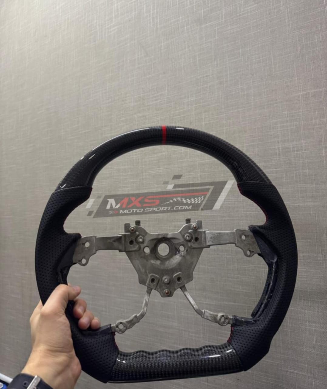 MXS4516 Carbon Fibre Performance Steering Wheel for Hyundai Creta – Sporty, Premium Upgrade