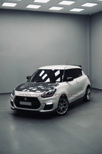 MXS4517 Carbon Fiber Bonnet Hood Maruti Suzuki Swif (2018–2023)