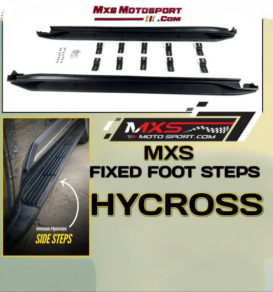 MXS4522 Off-Road Fixed Foot Steps for Toyota Hilux | Rugged Adventure Side Steps – Durable & Stylish