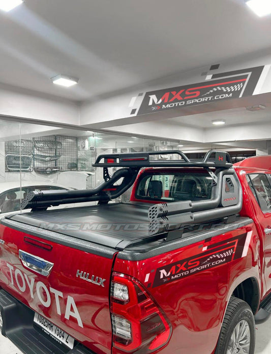 MXS4523 HAMER Roll Bar with Lunar Carrier for Toyota Hilux | Adventure & Utility Off-Road Upgrade