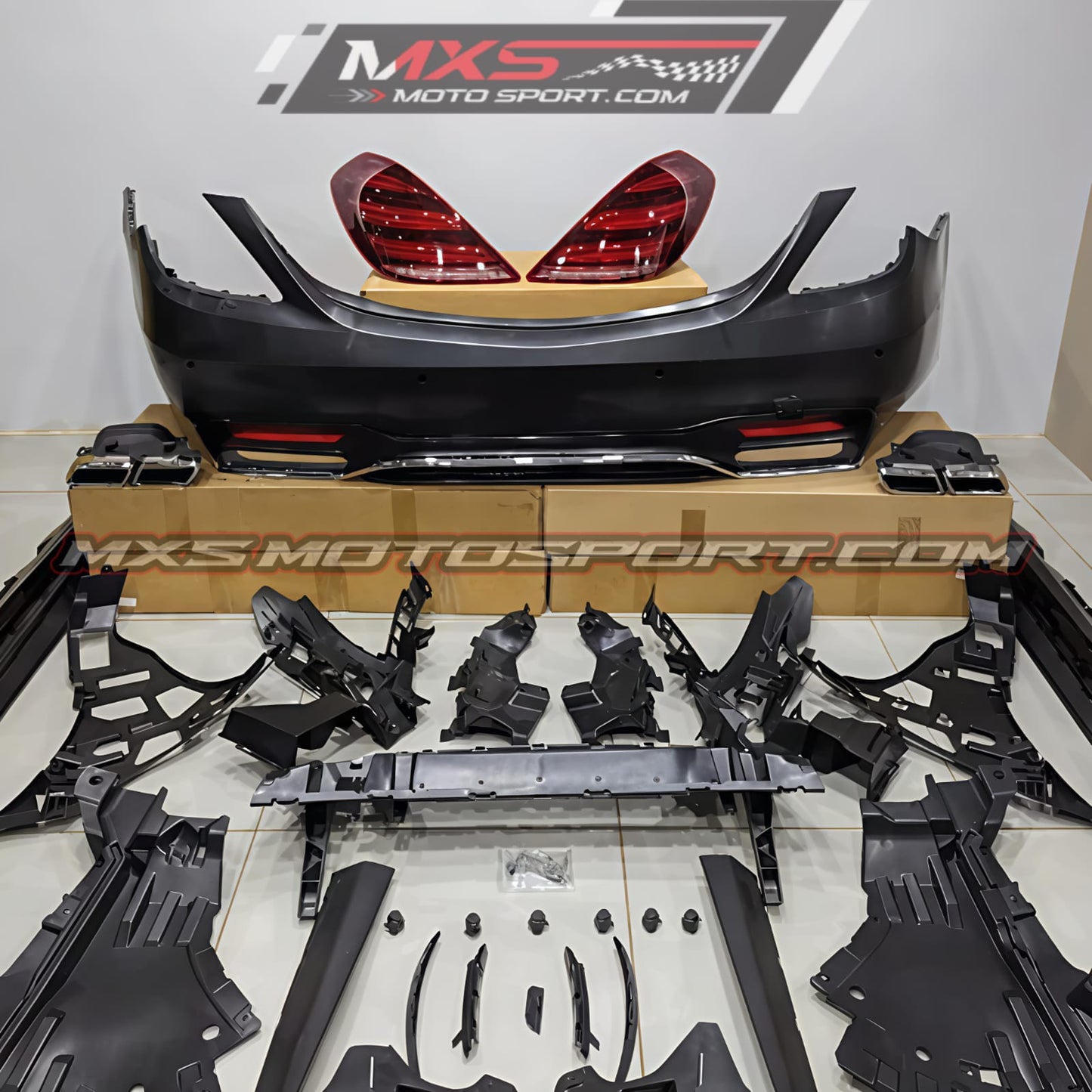 MXS4539 Mercedes-Benz S-Class W222 (Pre-Facelift) Conversion Kit — Upgrade to S63 AMG Black Edition Look