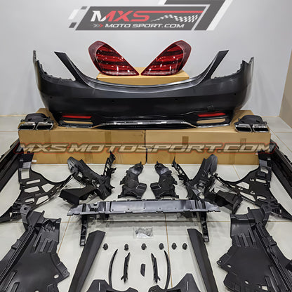 MXS4539 Mercedes-Benz S-Class W222 (Pre-Facelift) Conversion Kit — Upgrade to S63 AMG Black Edition Look