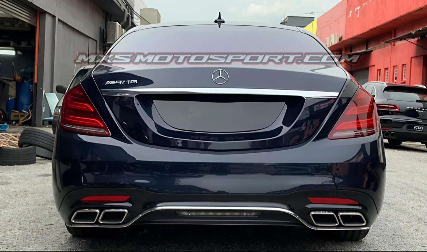 MXS4539 Mercedes-Benz S-Class W222 (Pre-Facelift) Conversion Kit — Upgrade to S63 AMG Black Edition Look