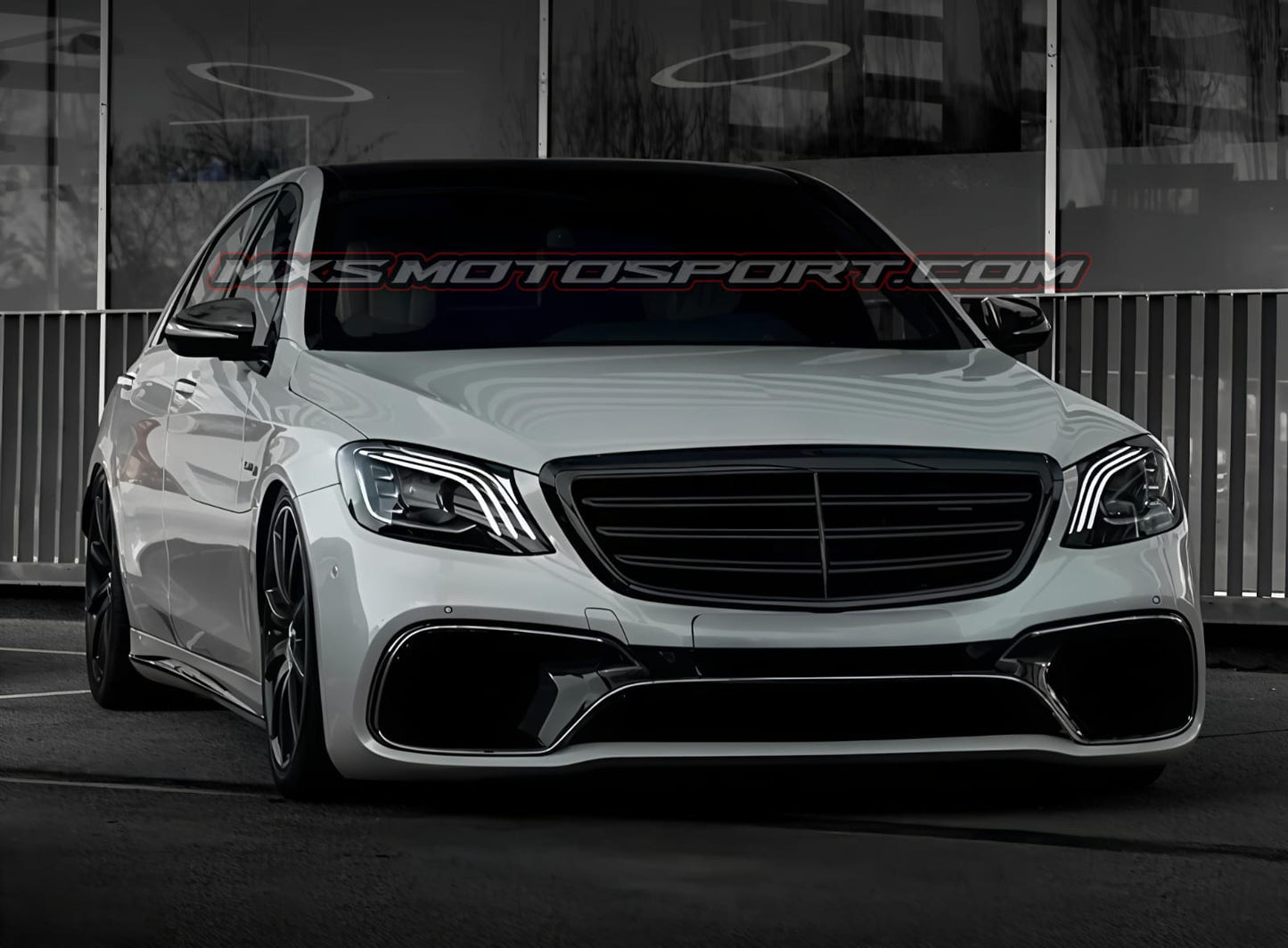 MXS4539 Mercedes-Benz S-Class W222 (Pre-Facelift) Conversion Kit — Upgrade to S63 AMG Black Edition Look