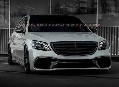 MXS4539 Mercedes-Benz S-Class W222 (Pre-Facelift) Conversion Kit — Upgrade to S63 AMG Black Edition Look