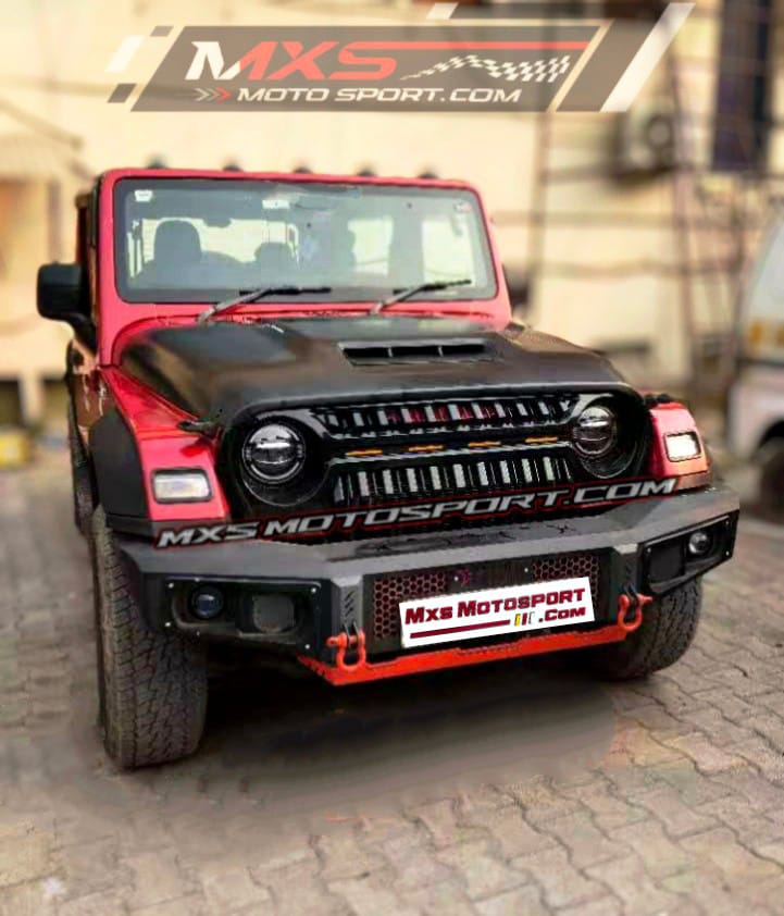 MXS4553 Bonnet Hood for Mahindra Thar / Thar Roxx – Jeep Wrangler Mopar 392 Inspired Premium Upgrade