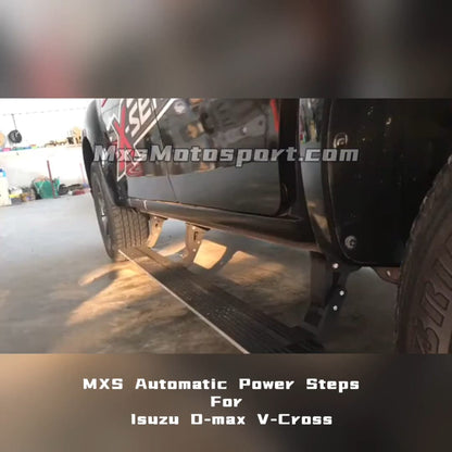 MXS4557 Automatic Electric Foot Steps for Isuzu D-MAX V-Cross