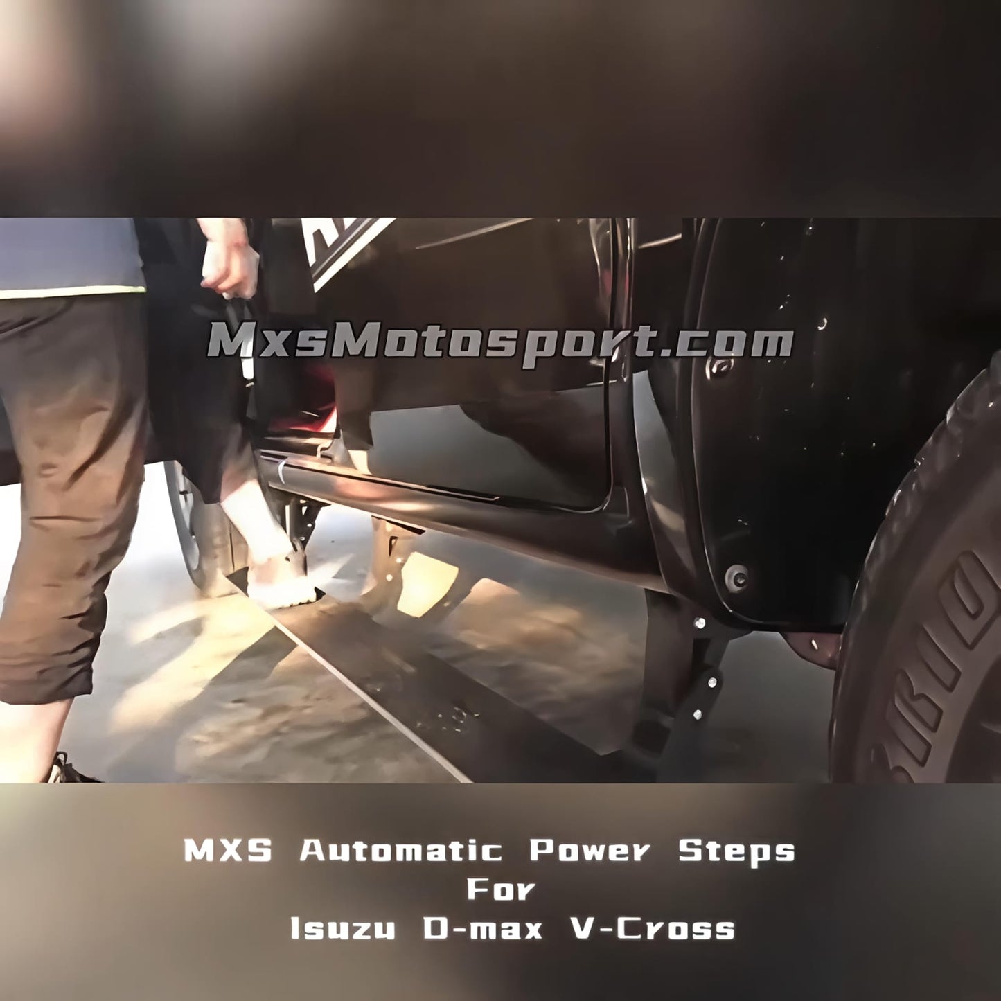 MXS4557 Automatic Electric Foot Steps for Isuzu D-MAX V-Cross