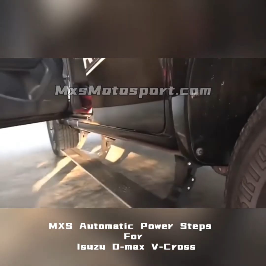 MXS4557 Automatic Electric Foot Steps for Isuzu D-MAX V-Cross