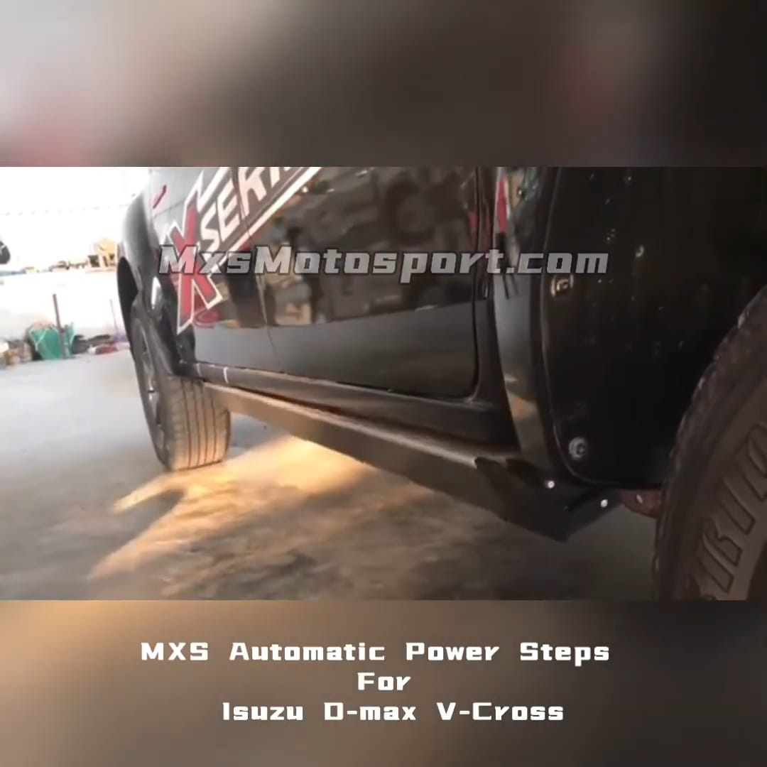 MXS4557 Automatic Electric Foot Steps for Isuzu D-MAX V-Cross
