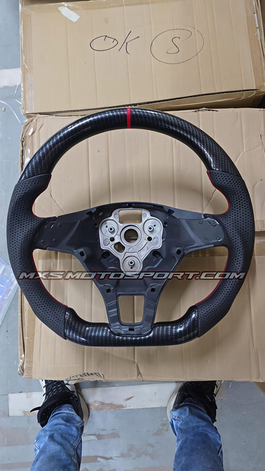 MXS4558 Real Carbon Fiber Steering Wheel For Volkswagen Polo (Sport Edition)