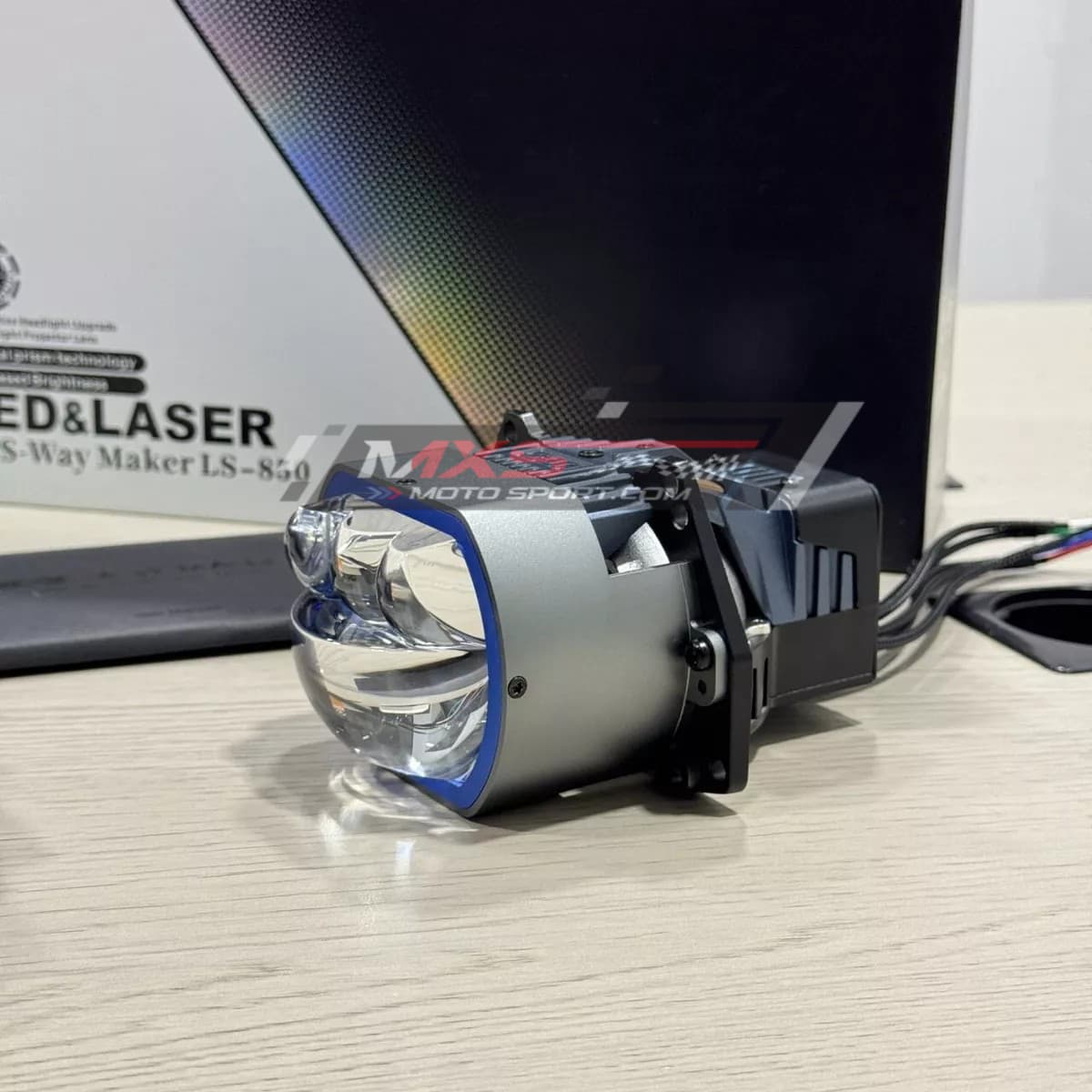 MXS4562 Way Maker LS-850 LED & Laser Headlight Projector – UltraBright Upgrade