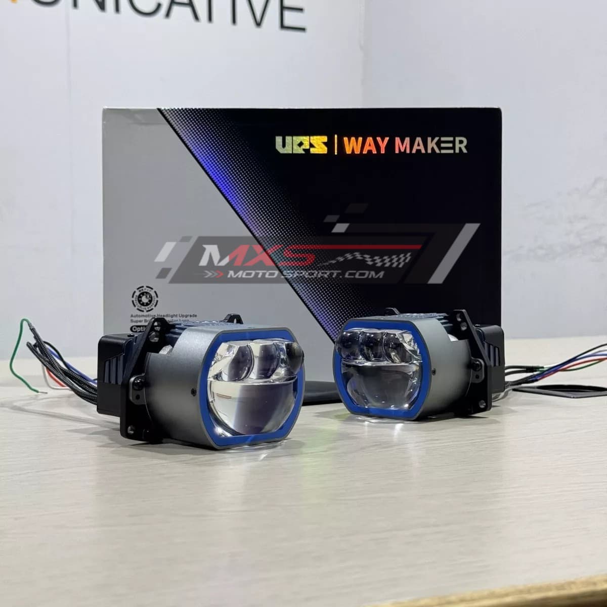 MXS4562 Way Maker LS-850 LED & Laser Headlight Projector – UltraBright Upgrade