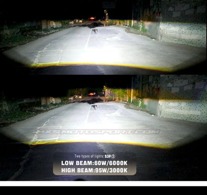 MXS4574 Dual-Beam Auxiliary LED Projector Lamps (Set of 2) – Ultra-Bright Off-Road Lighting