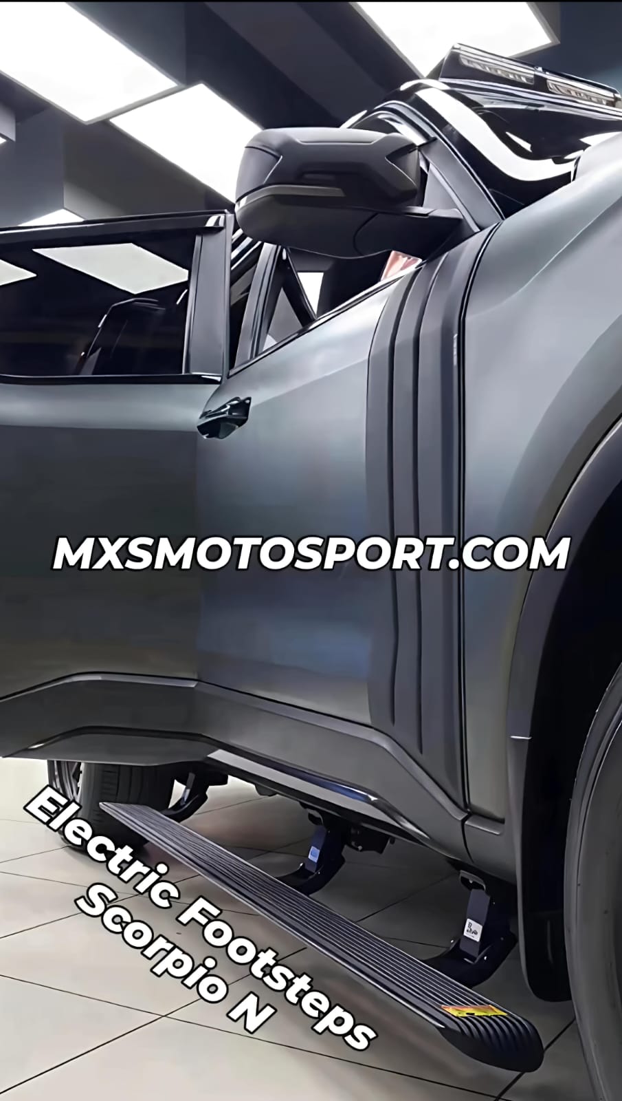 MXS4687 Electric Automatic Footstep System for Mahindra Scorpio N (Smart Retractable Side Step)