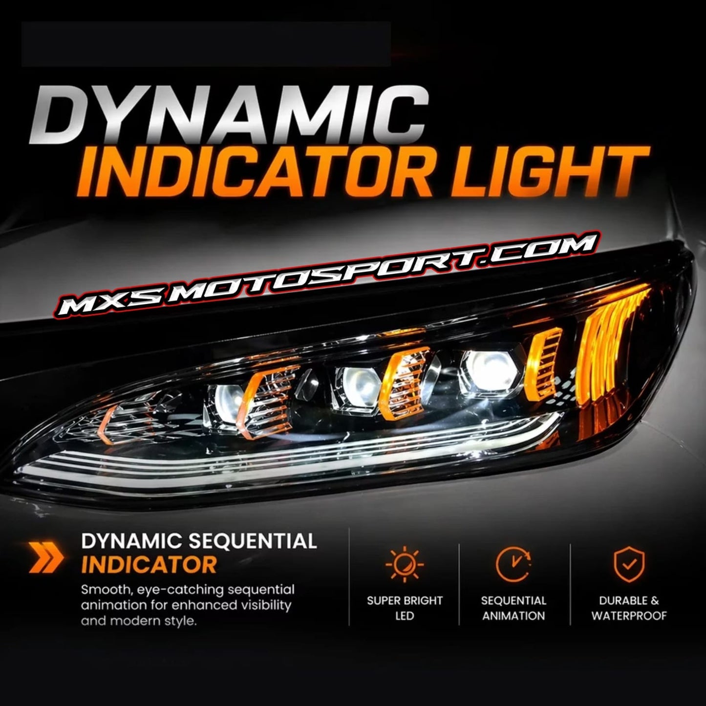 MXS4732 BMW Style LED Headlights for Toyota Fortuner 2021+