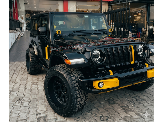 MXS4717 Rubicon / Wrangler Style Fender Kit For Mahindra Thar & Thar Roxx