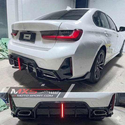 MXS4625 VTen Performance Rear Diffuser with F1 LED – BMW 3 Series (2023–2026)