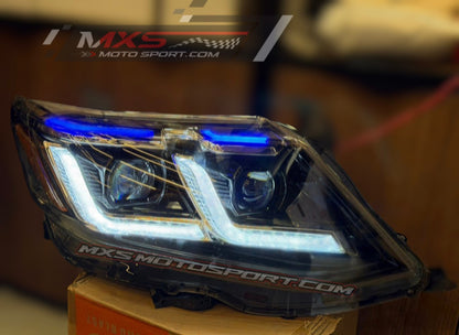 MXS4642 Quad Projector LED Headlights for Toyota Fortuner Type 2 BMW-Inspired LED Signature Design