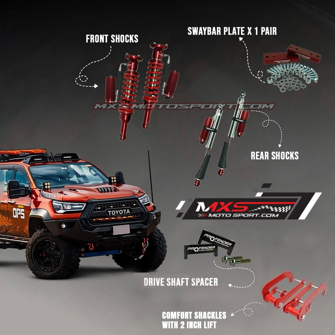 MXS4677 Profender Performance Suspension Kit for Toyota Hilux