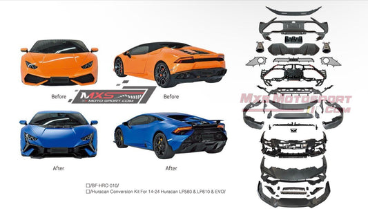 MXS4713 Lamborghini Huracán to Tecnica Conversion Kit