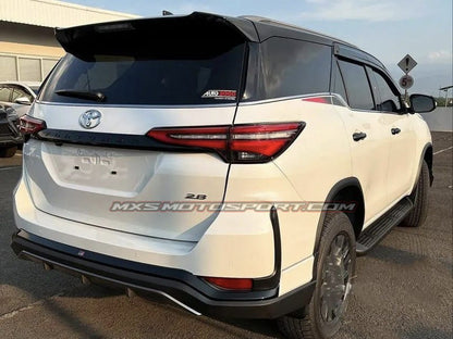 MXS4617 GR Sport V2 Aero Kit for Toyota Fortuner Legender with Signature Rear Roof Spoiler