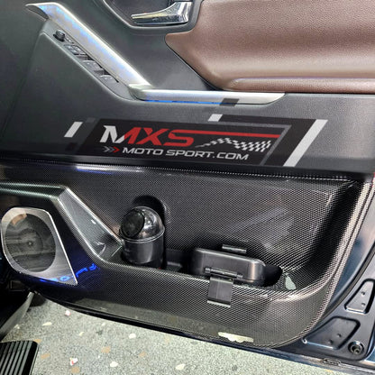 MXS4672 Carbon Fibre Door Panel Covers For Innova Hycross