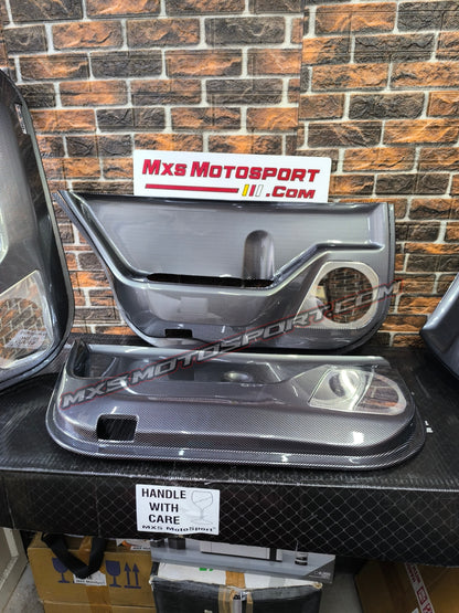 MXS4672 Carbon Fibre Door Panel Covers For Innova Hycross