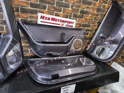 MXS4672 Carbon Fibre Door Panel Covers For Innova Hycross