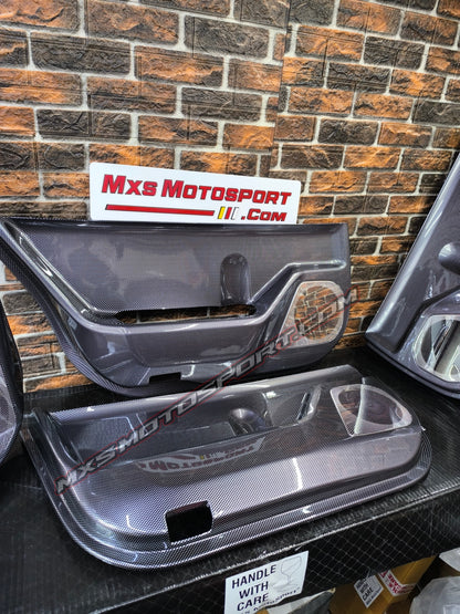 MXS4672 Carbon Fibre Door Panel Covers For Innova Hycross