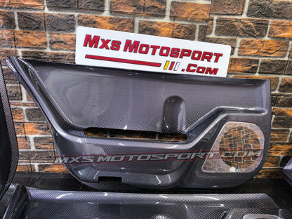 MXS4672 Carbon Fibre Door Panel Covers For Innova Hycross