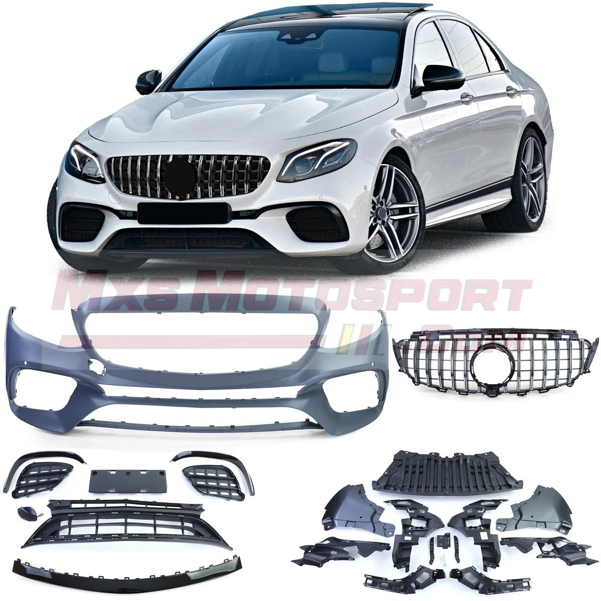 MXS4701 Mercedes-Benz E-Class (W213) | AMG-Style Performance Front Bumper