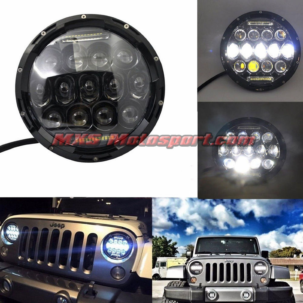 MXSHL272 Tech Hardy Cree Led Projector Headlights Mahindra Thar Jeep Wrangler