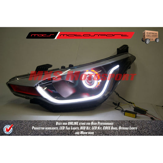 MXSHL218 Projector Headlights Hyundai i20 Elite