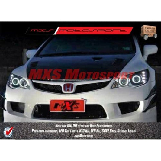 MXSHL11 Honda Civic Projector Headlights Audi style Day running light