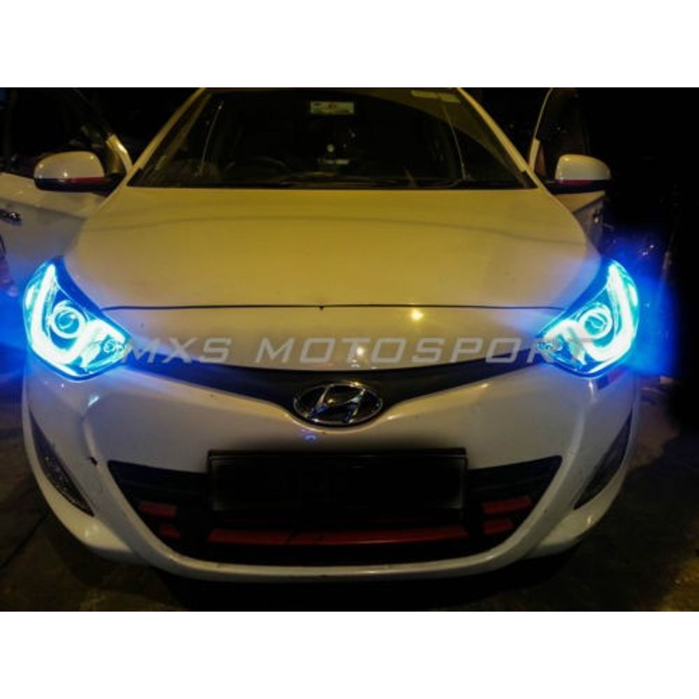 MXS1905 Audi-Style White-Amber DRL Daytime Running Light for Hyundai I20