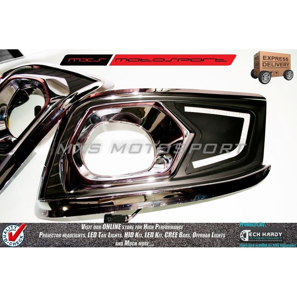 MXS2227 LED Fog Lamps Day Time running Light Toyota Fortuner