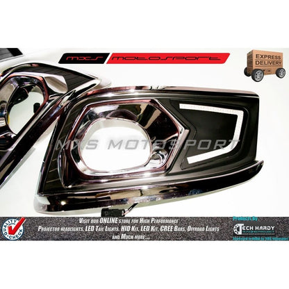 MXS2227 LED Fog Lamps Day Time running Light Toyota Fortuner