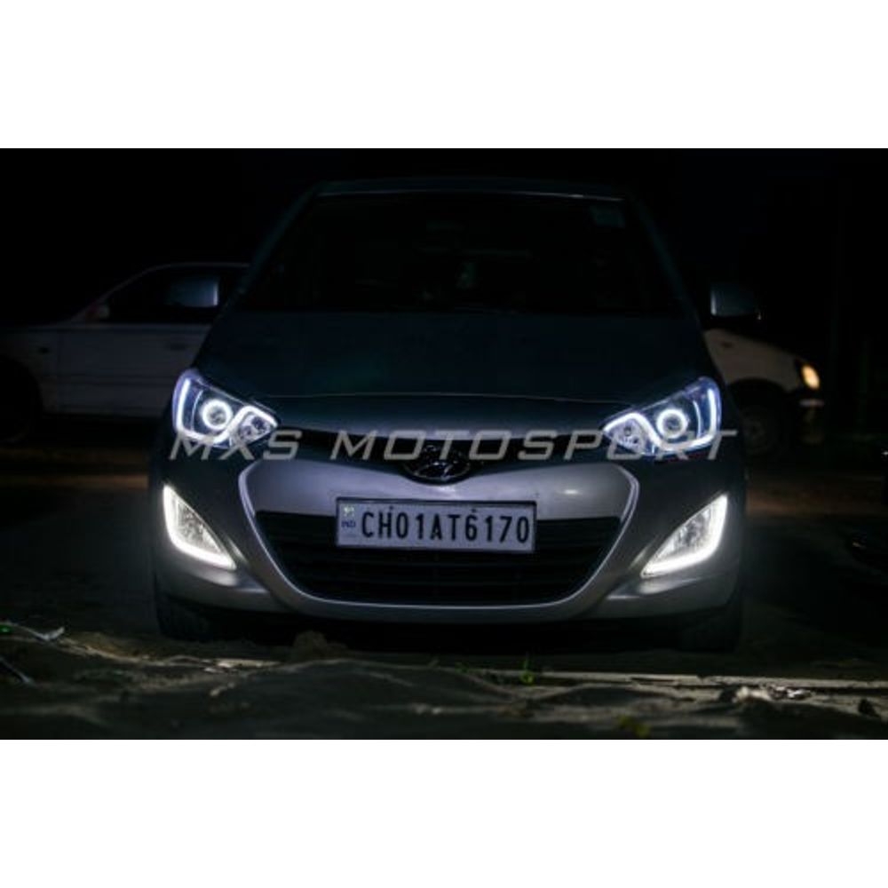 MXSHL14 Hyundai i20 Headlights Bi xenon projector Day running light HID