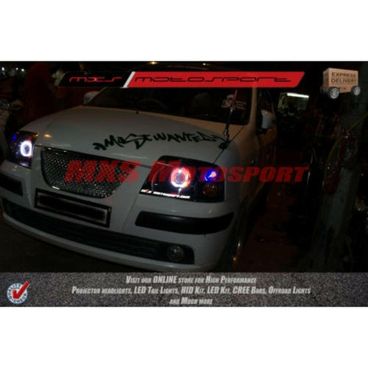 MXSHL49 Motosport Robitic Eye Projector Headlight For Hyundai Santro Xing - mxsmotosport