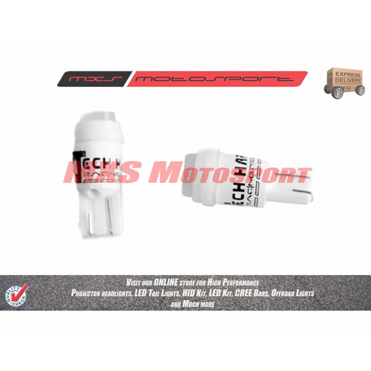 Tech Hardy T10 Ceramic Coated Cree Led Projector Long Range Parking Red For Bajaj Pulsar 150