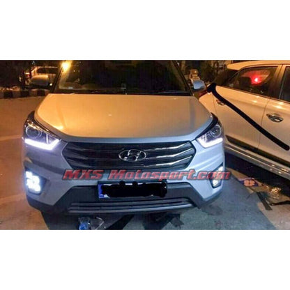 MXS2207 LED Fog Lamps Daytime running Light for Hyundai Creta 2015