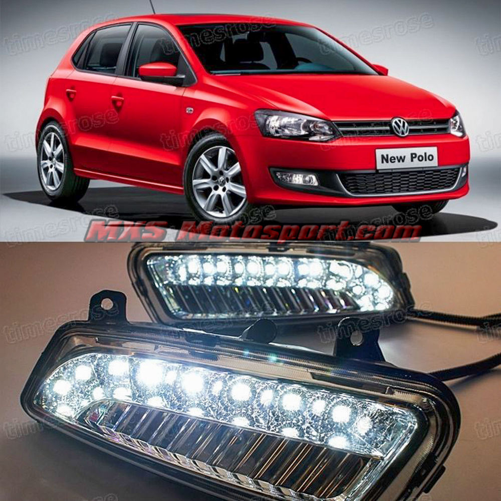 MXS2229 LED Fog Lamps Day Time Running Light Volkswagen Polo