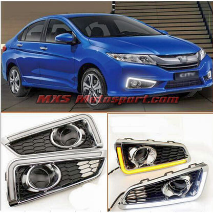 MXS2296 LED Fog Lamps Day Time running Light Honda City i-Dtec