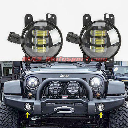 MXS2372 Cree Led Daymaker Fog Lights For Mahindra Thar Jeep