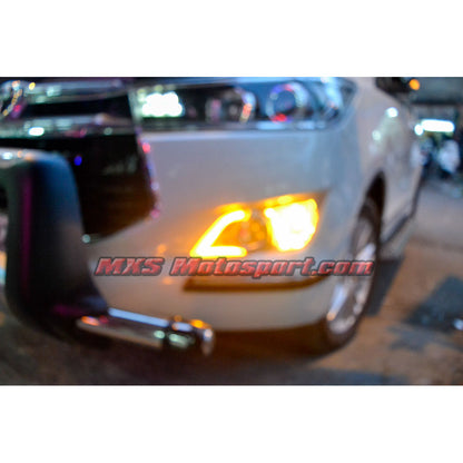 MXS2383 LED Fog Lamps Day Time Running Lights Toyota Innova Crysta