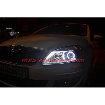 MXS2463 Audi Style Daytime DRL's Angel Eyes Skoda Rapid