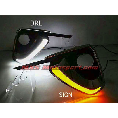 MXS2478 LED Fog Lamps Daytime Running Lights Toyota Fortuner New Version 2017