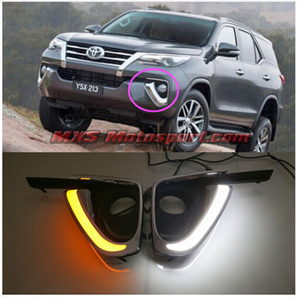MXS2478 LED Fog Lamps Daytime Running Lights Toyota Fortuner New Version 2017