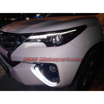 MXS2478 LED Fog Lamps Daytime Running Lights Toyota Fortuner New Version 2017